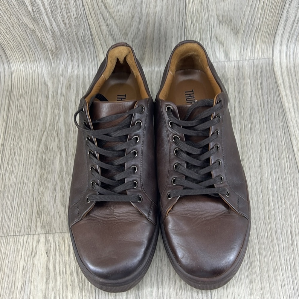 Thursday Boot Company Brown Leather Sneakers - Picture 2 of 10